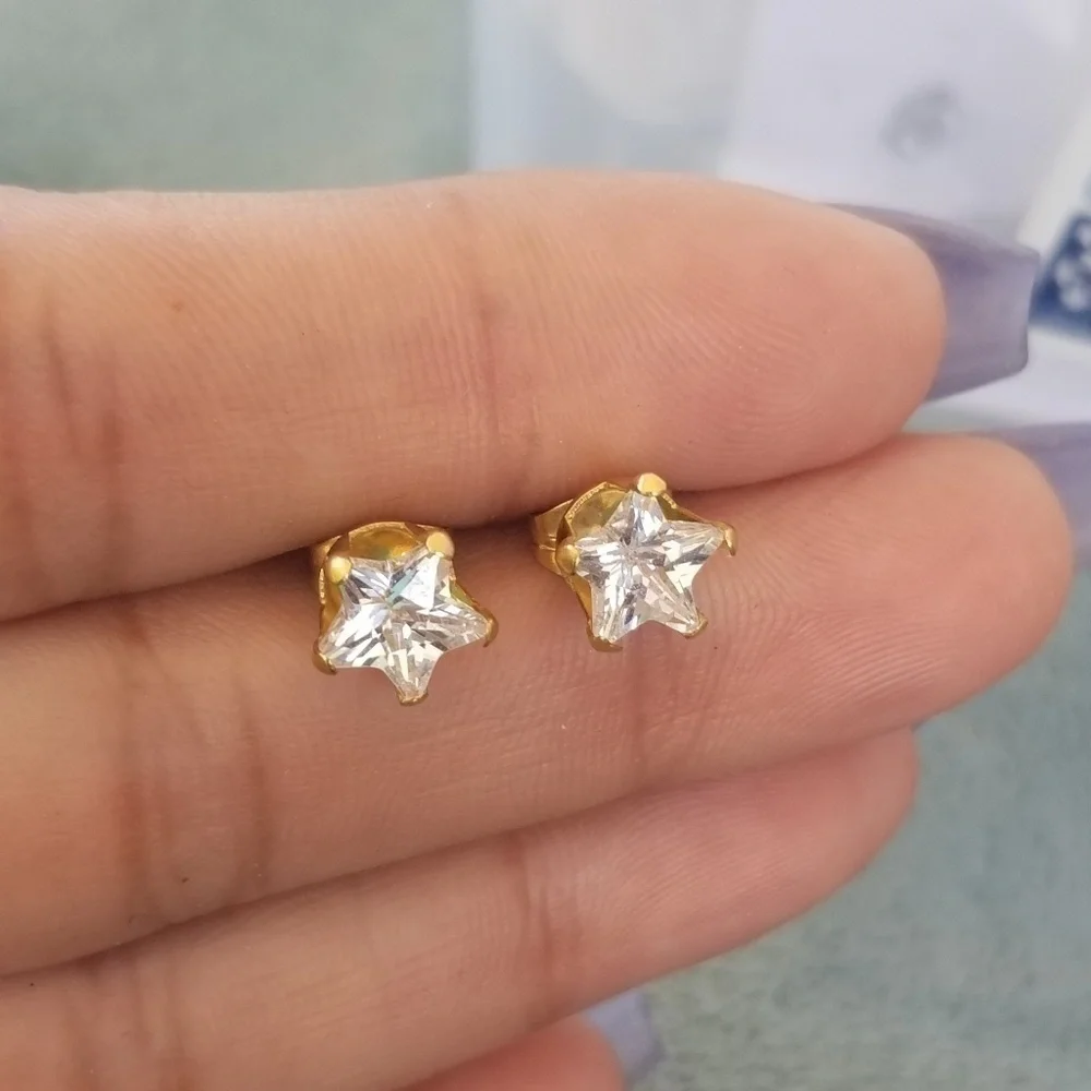 GOLD filled earrings - Picture 7 of 7